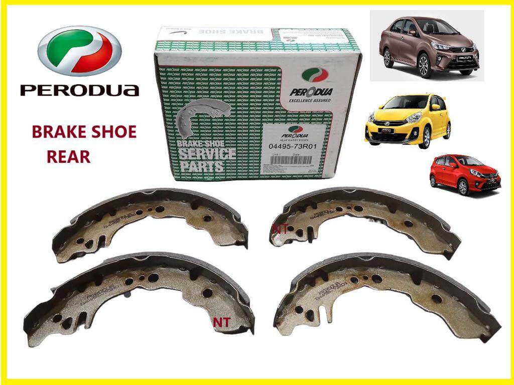 100 ORIGINAL PERODUA MYVI MYVI LAGI BEST AXIA BEZZA REAR BRAKE SHOES