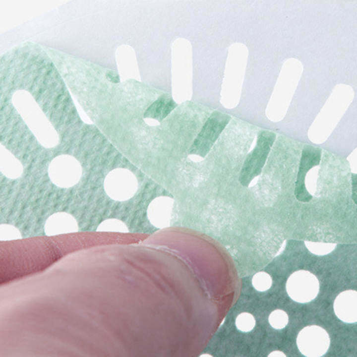 Pcs Disposable Non Woven Fabric Hair Sink Filter Strainer Stickers