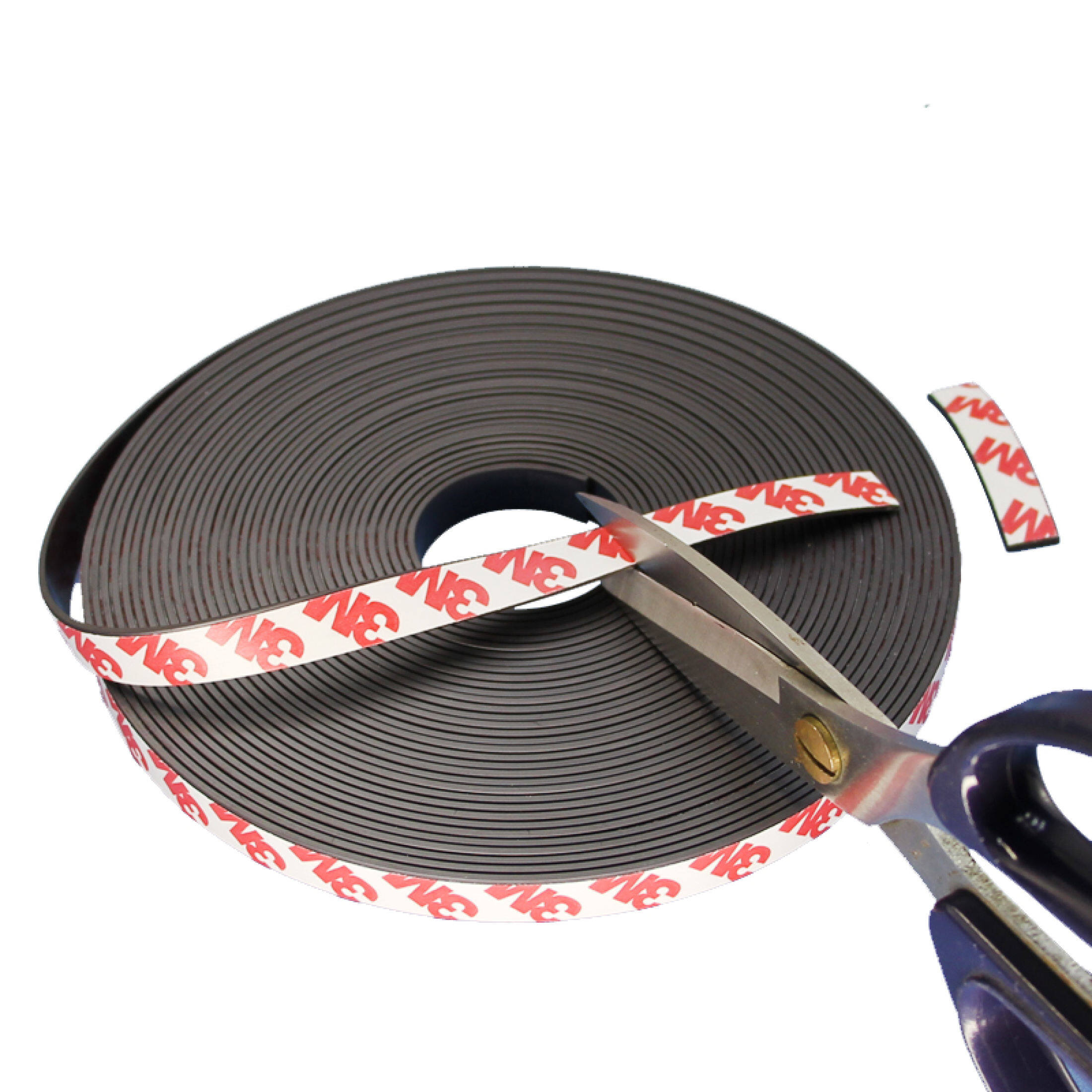 M Strong Magnet Strip Self Adhesive Flexible Magnetic Tape Rubber