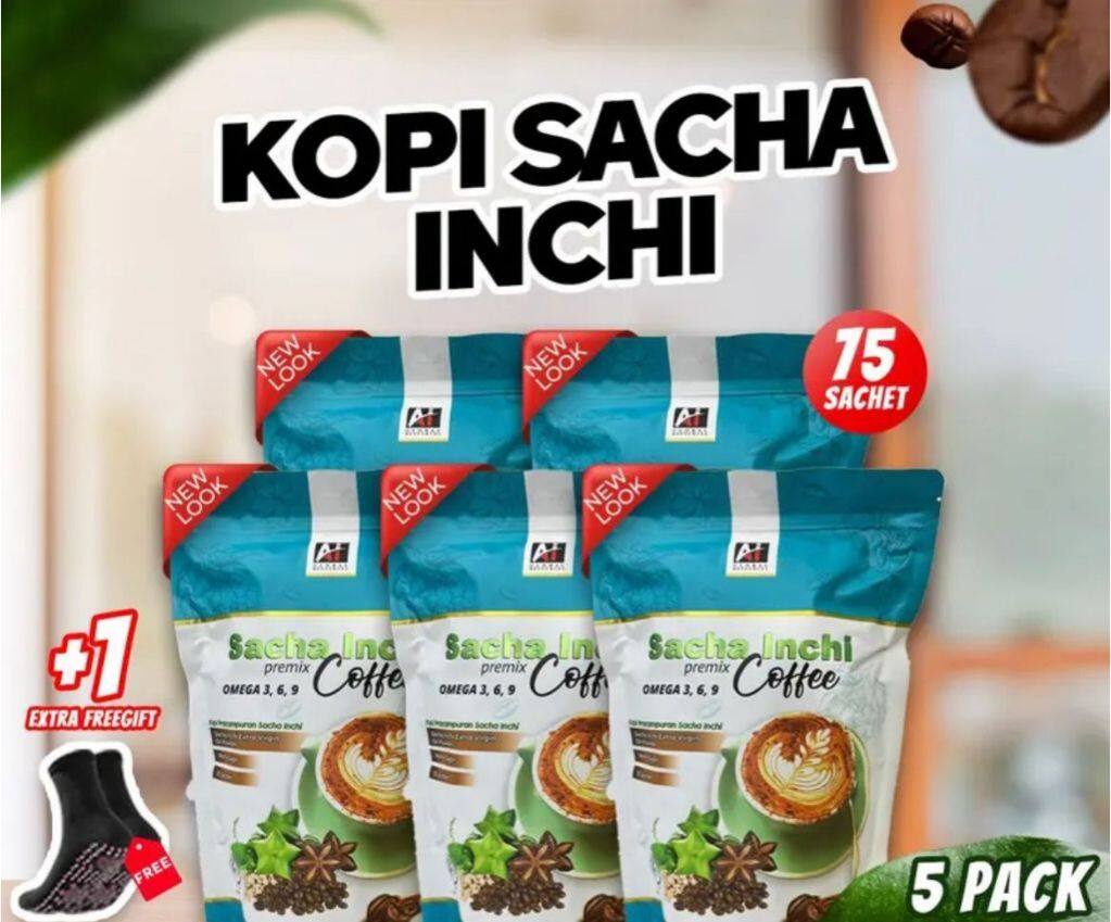 Kopi Sacha Inchi Original Sacha Inchi Coffee Premium Omega AI Global HQ