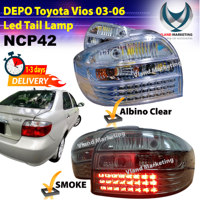 Toyota Vios Ncp Led Tail Lamp Taillamp Light