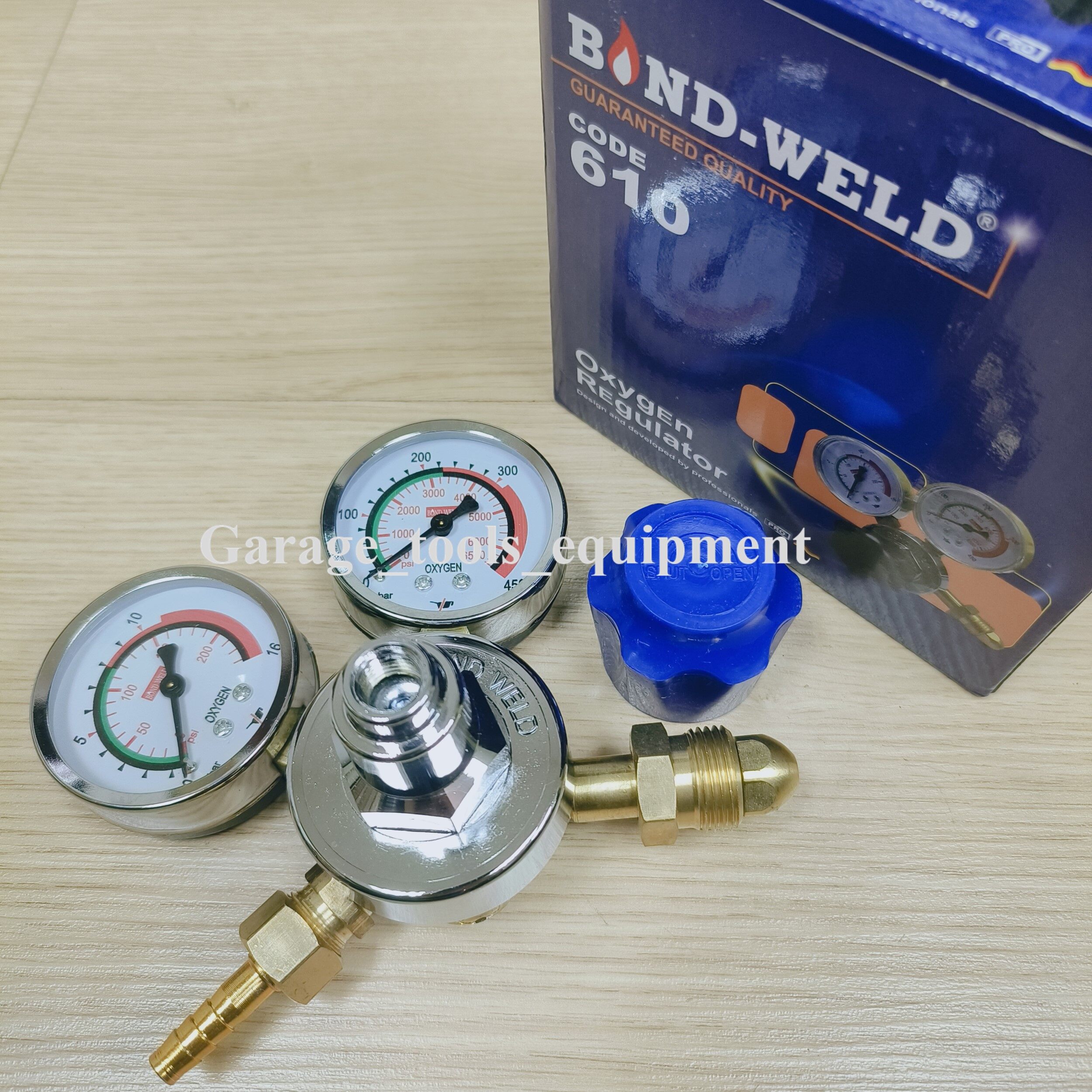 Bond Weld Heavy Duty Acetylene Regulator Oxygen Regulator Meter