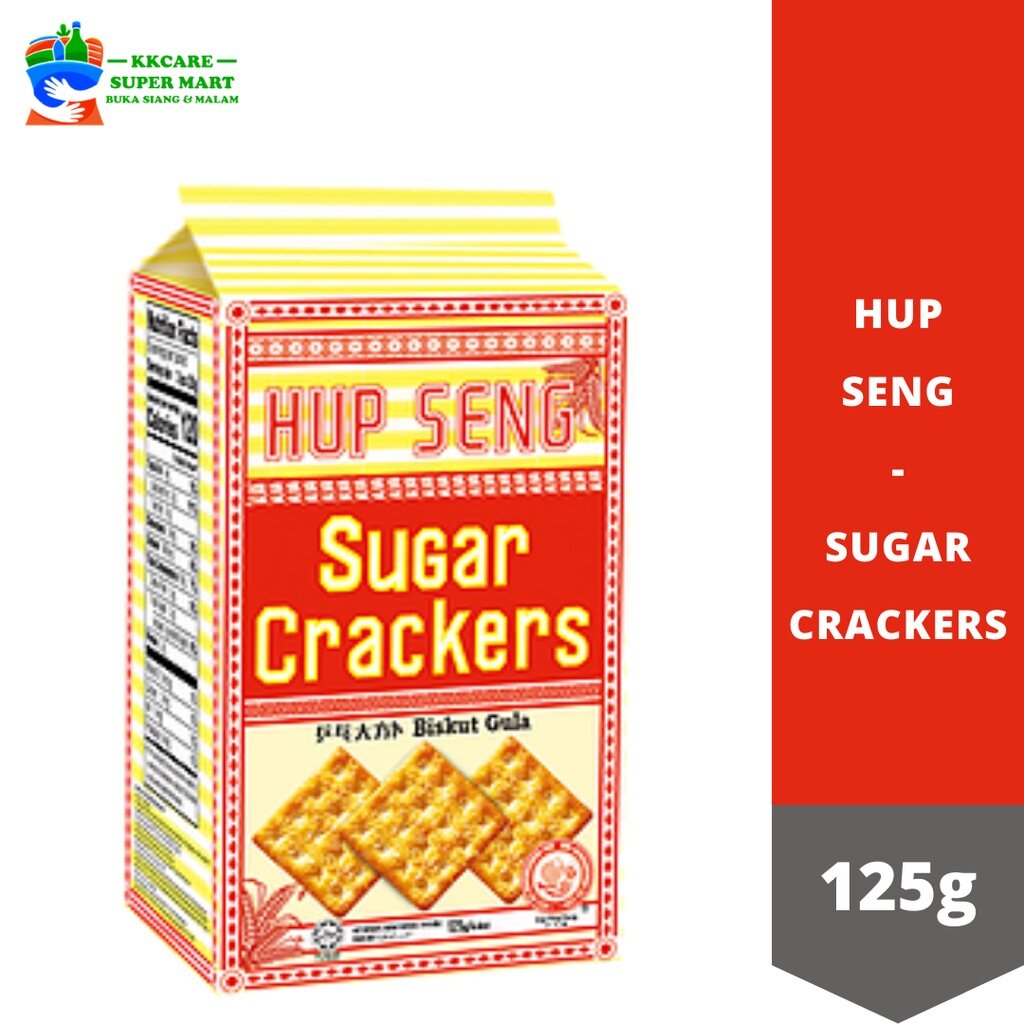 Hup Seng Sugar Cracker 125g Lazada