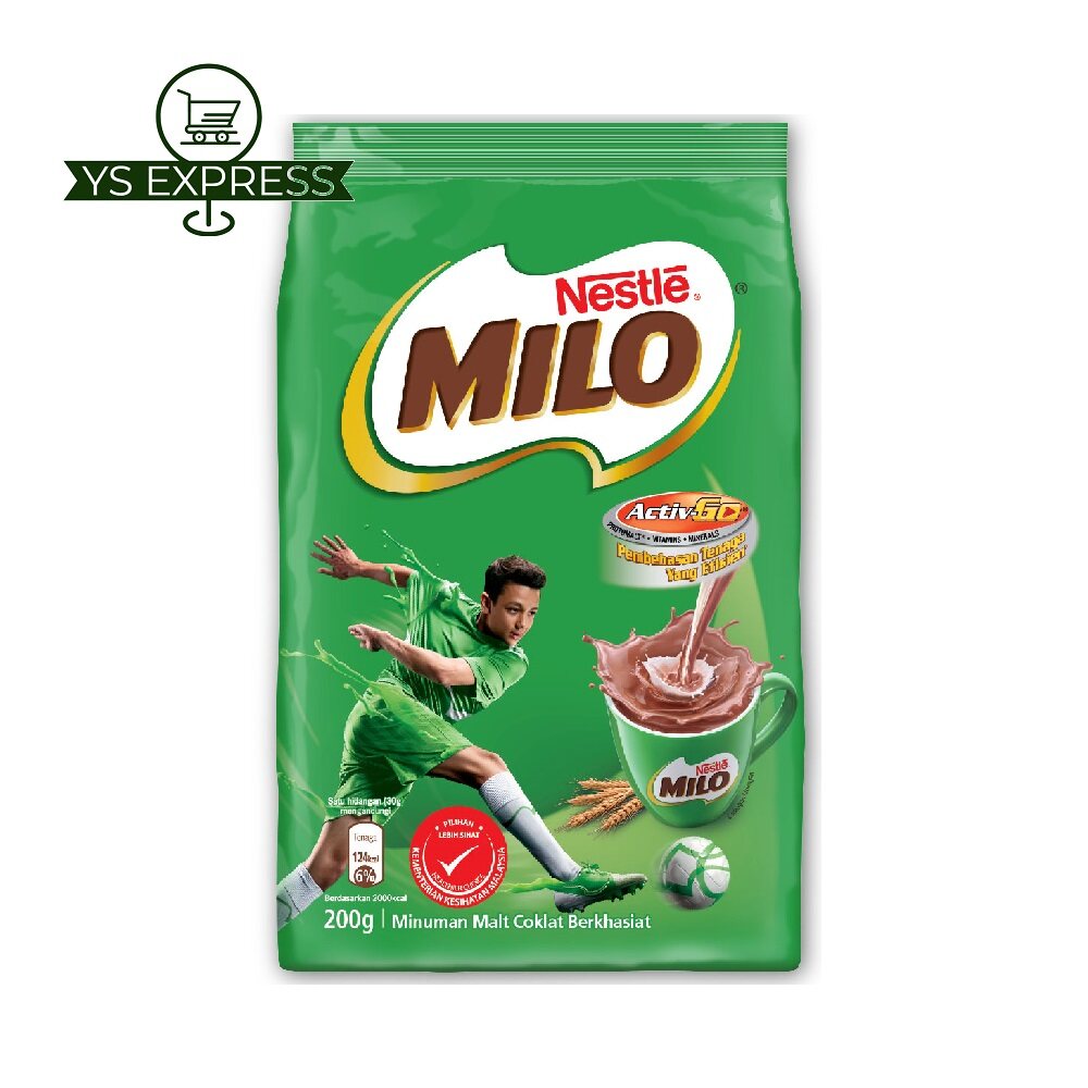 Nestlé Milo Activ Go Softpack 200g Lazada