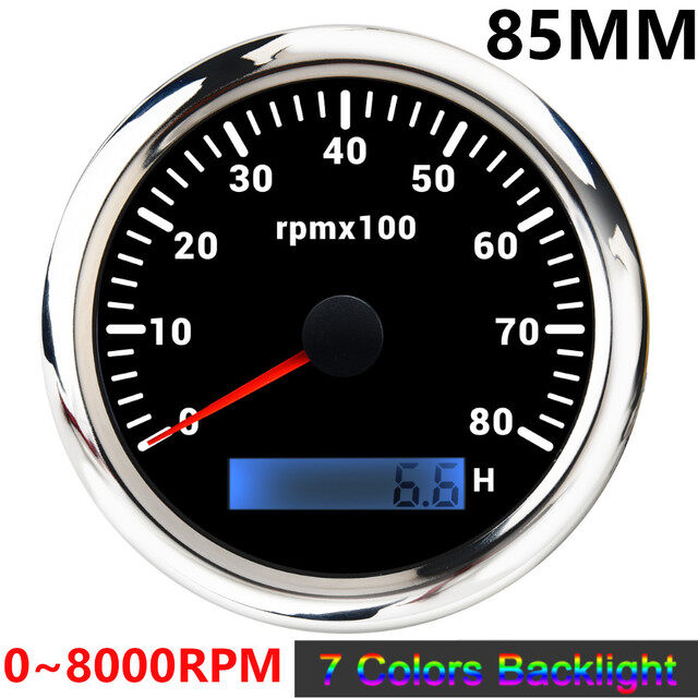 Mm Tachometer Rpm Tacho With Colors Backlight