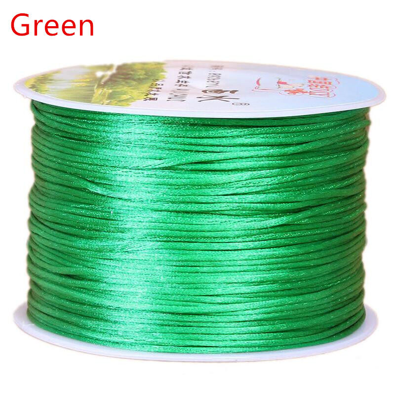 2rolls 10m Roll Strong Elastic Crystal Beading Cord 1mm For Bracelets