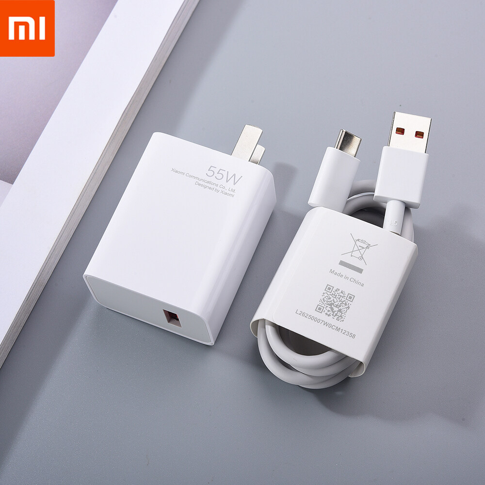 StockOriginal สำหรบ Xiaomi Mi 55W ทชารจความเรวสงชดปมอากาศ