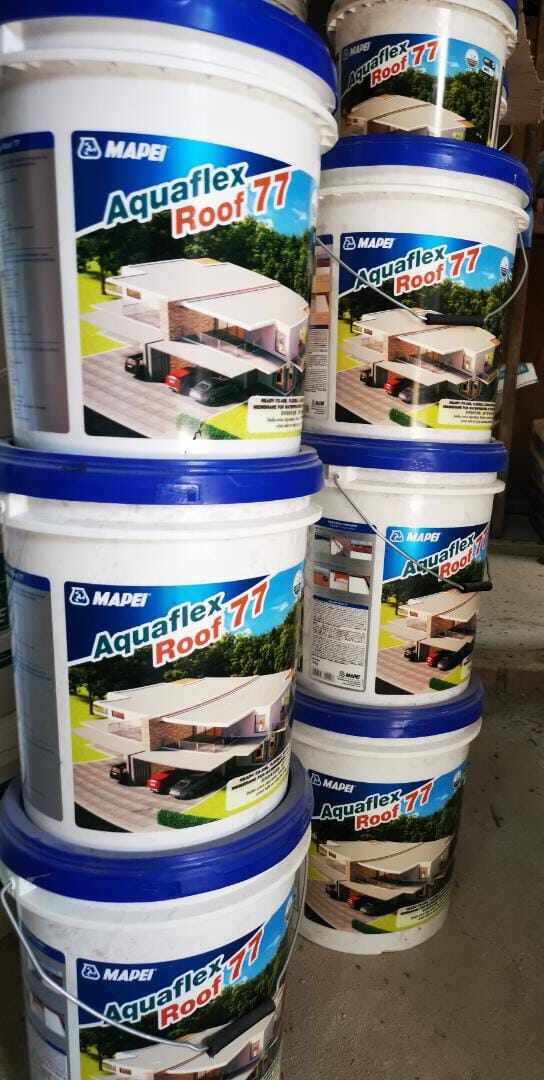 18KG MAPEI Aquaflex Roof 77 Waterproofing Liquid Membrane GREY Lazada