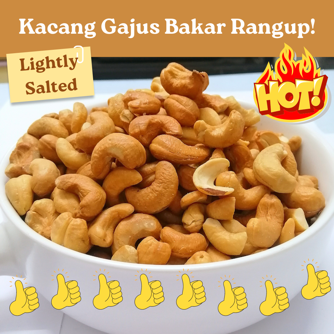 Mama Masak Rangup Kacang Gajus Mama Bakar Tanpa Minyak