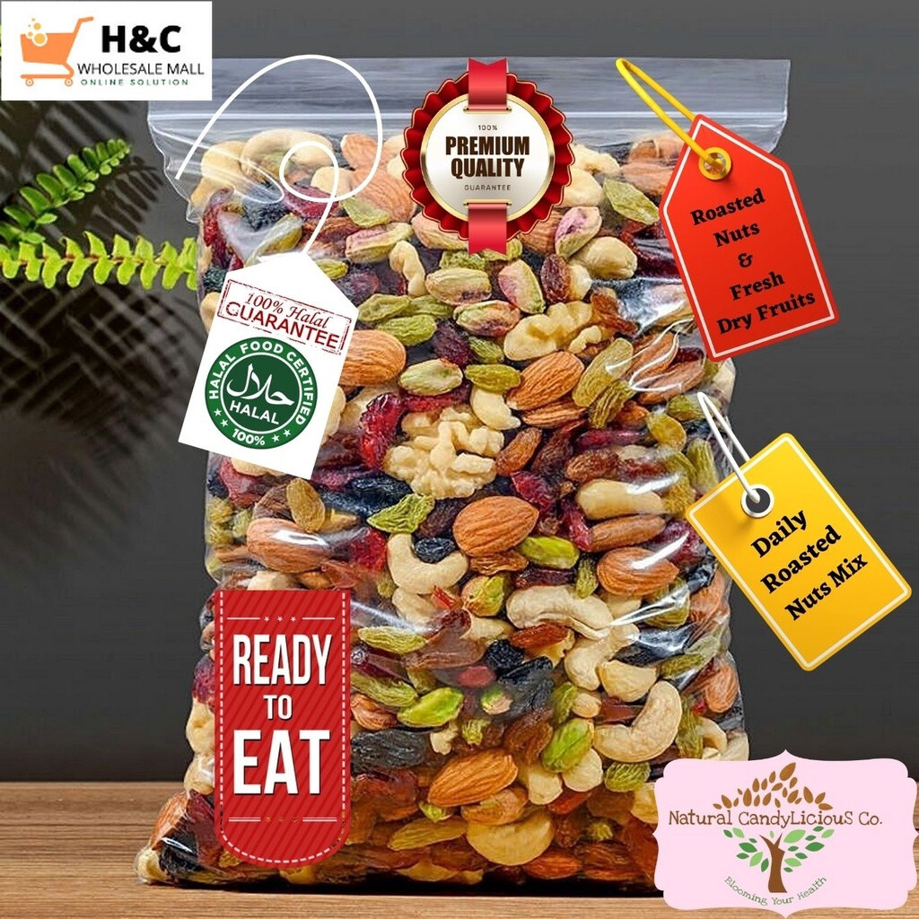 Healthy Roasted Mix Nuts Ready To Eat Good Premium Quality Mixed Nut