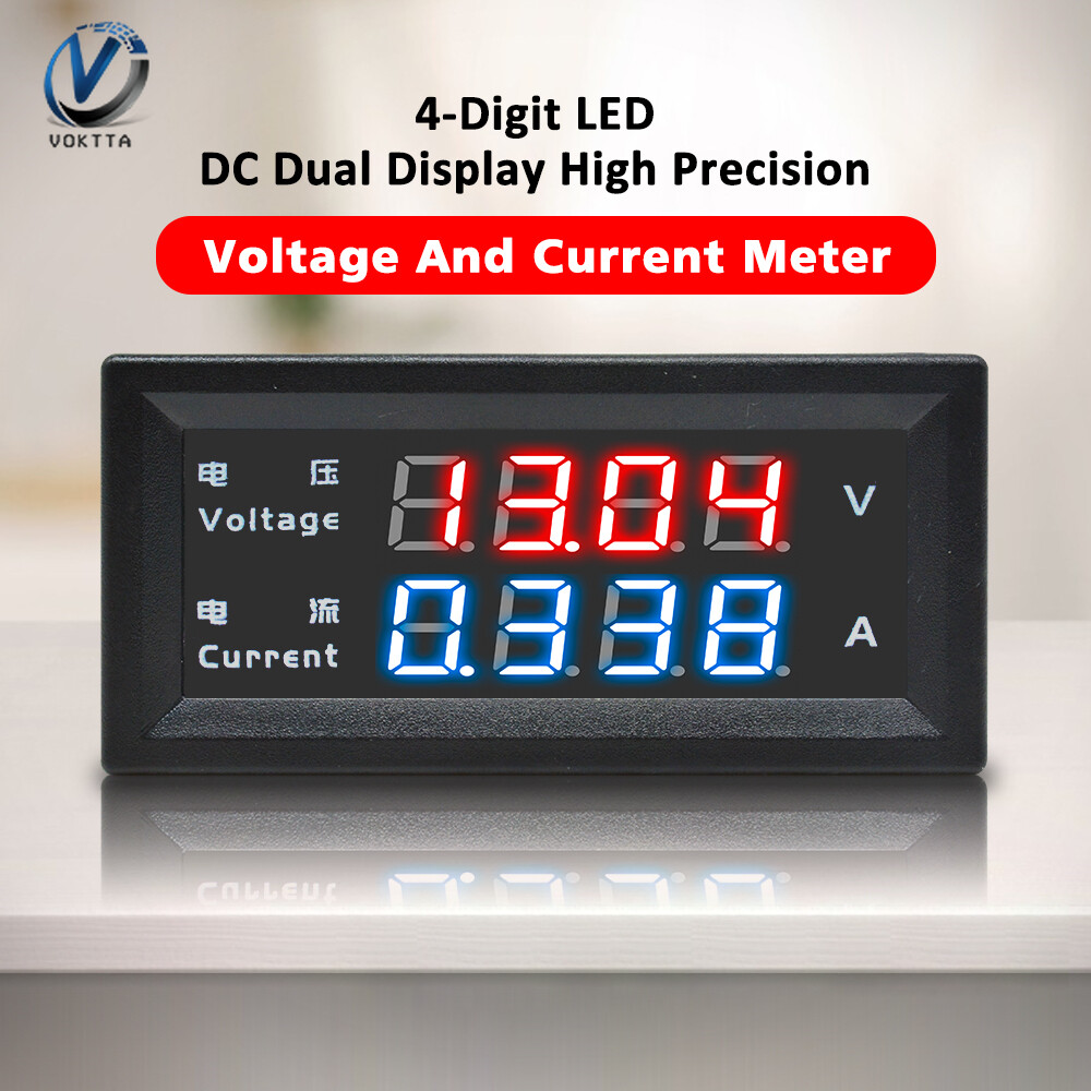 Original VOKTTA M4430 0 28 Mini Four Digit Digital Voltmeter Ammeter