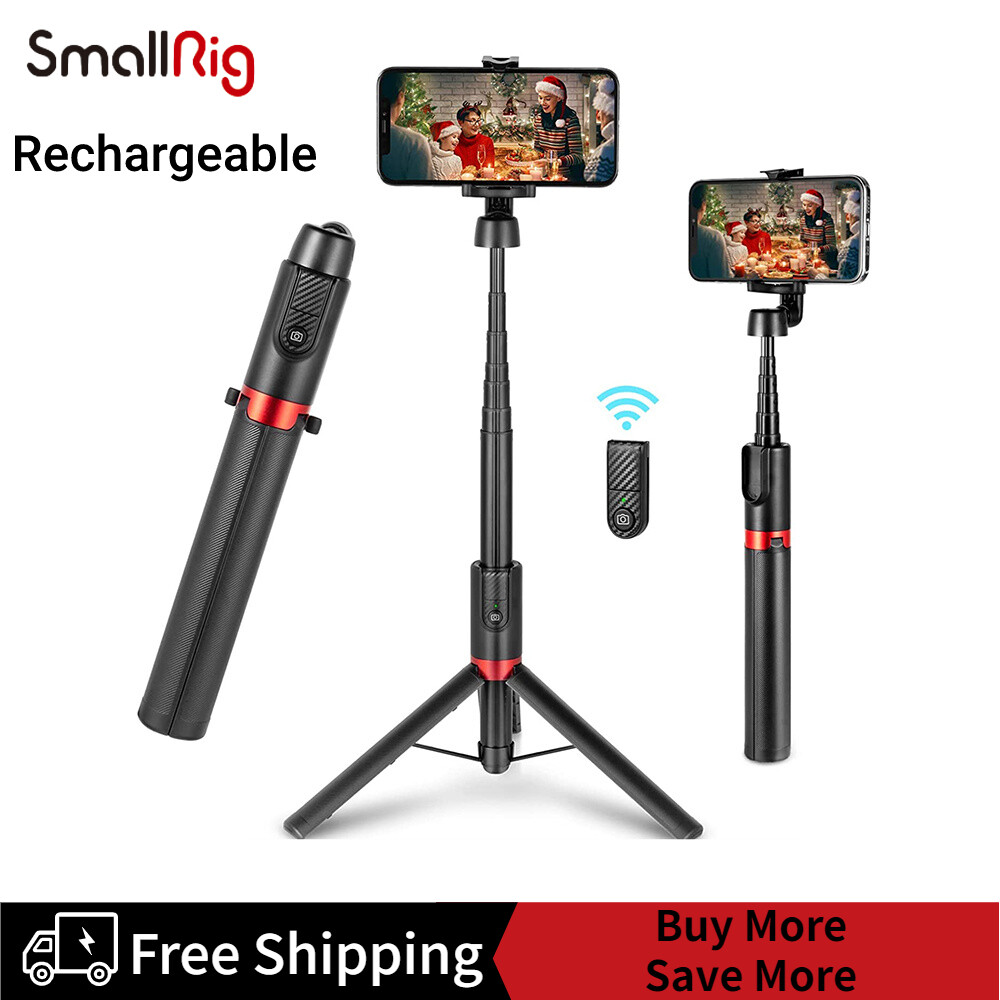 Smallrig Selfie Stick With Tripad Portable Foldable Monopad Tripod