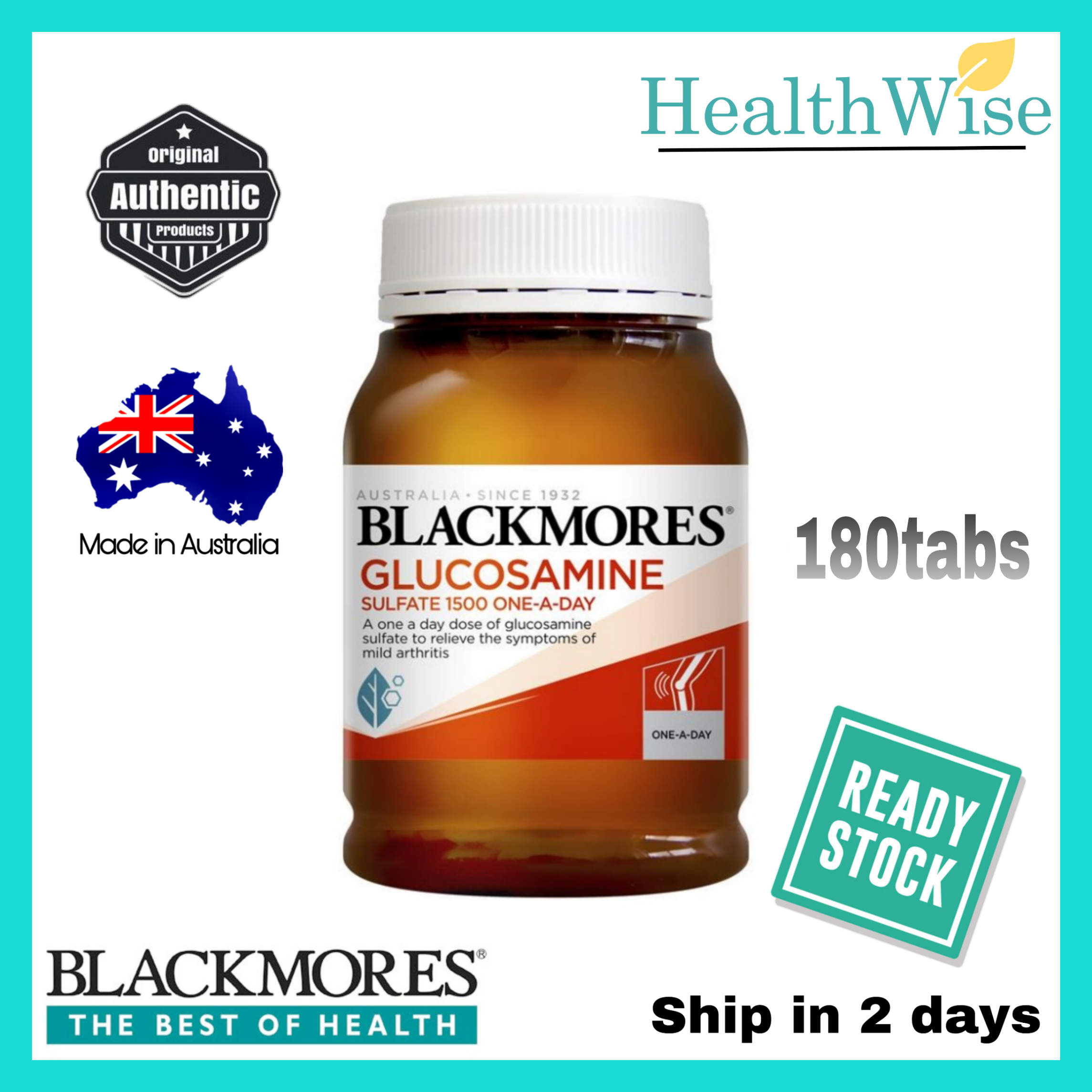 Blackmores Glucosamine Sulfate Mg One A Day Tablets Expiry