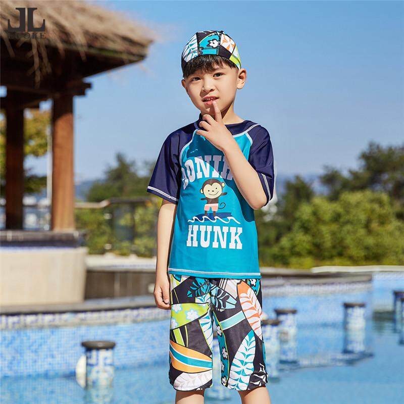Luoke เด็กชุดว่ายน้ำเด็กเสื้อเด็กทารกเด็กผู้ชายชุดเสื้อผ้า Rash Guards เด็กแยกกีฬา Sierra Surfer Luoke เด็กชุดว่ายน้ำเด็กเสื้อเด็กทารกเด็กผู้ชายชุดเสื้อผ้า Rash Guards เด็กแยกกีฬา Sierra Surfer