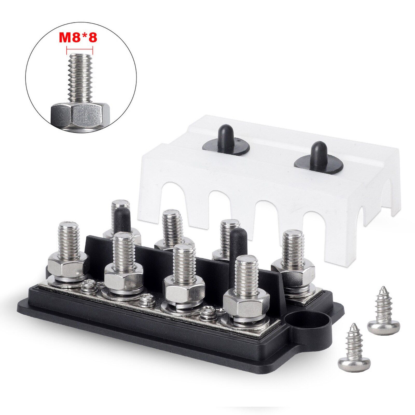 Heavy Duty Dc V A Bus Bar Positive Negative Power Distribution