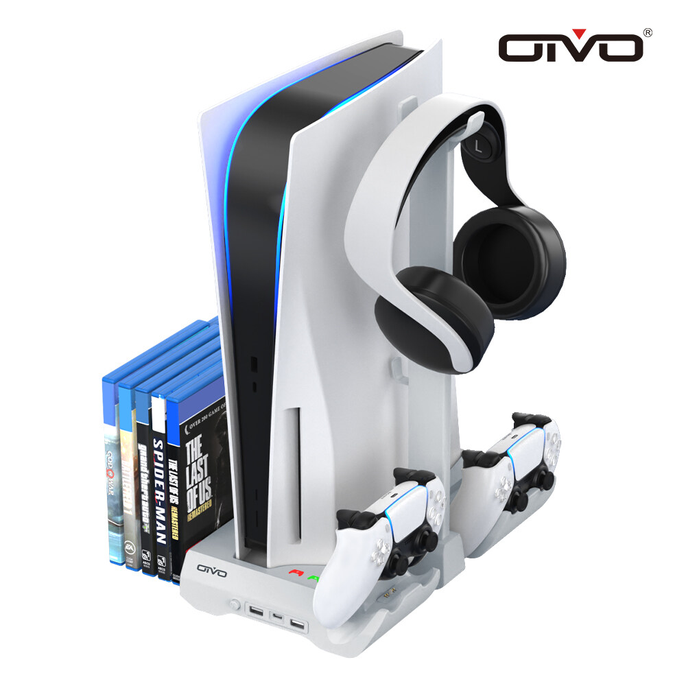 Oivo Ps Cooling Station With Controller Charger And Headset Holder