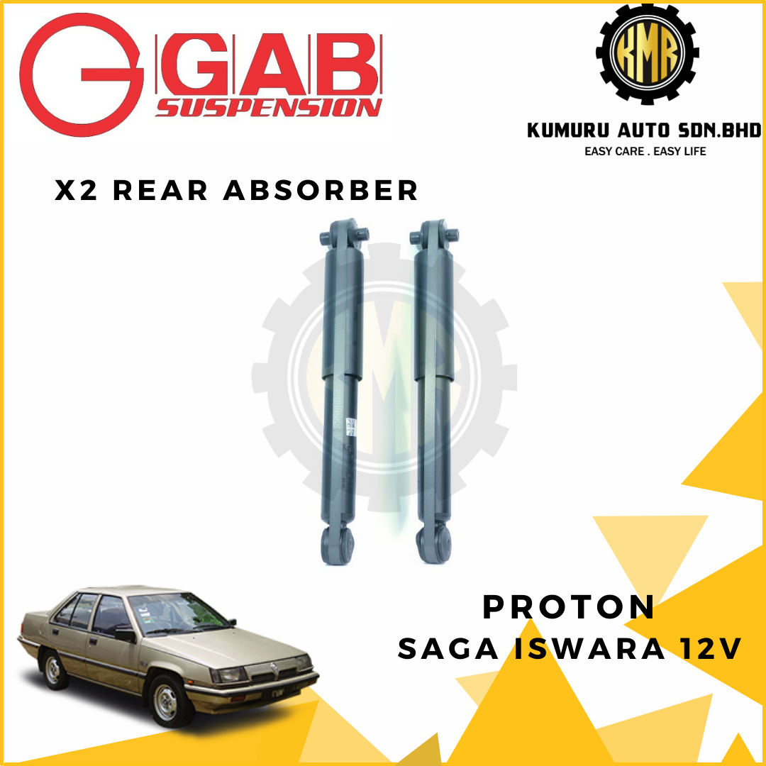 Pcs Gab Oil Gas Rear Absorber Proton Saga V Iswara Lazada