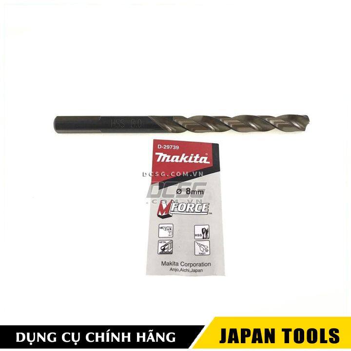 MŨI KHOAN INOX MAKITA D-29739