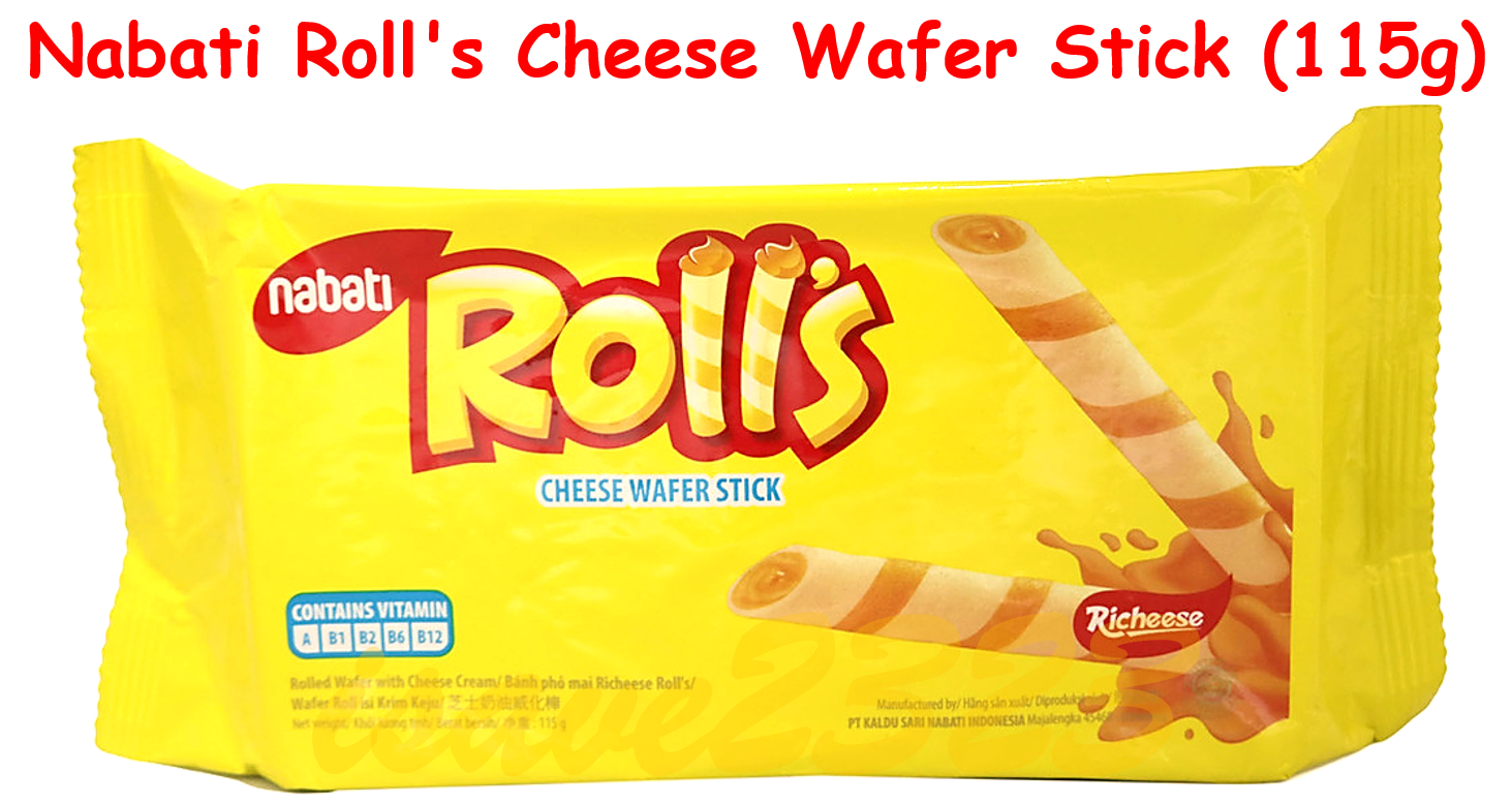 Nabati Roll S Cheese Wafer Stick 115g Lazada