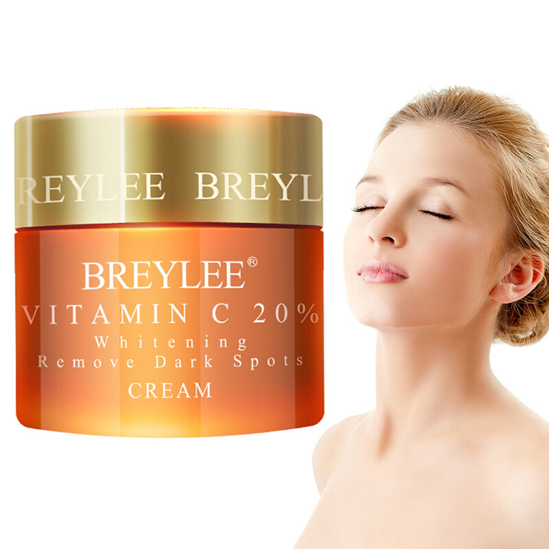 BREYLEE Vitamin C Whitening Facial Cream 20 VC Fade กระลบจดดางดำ