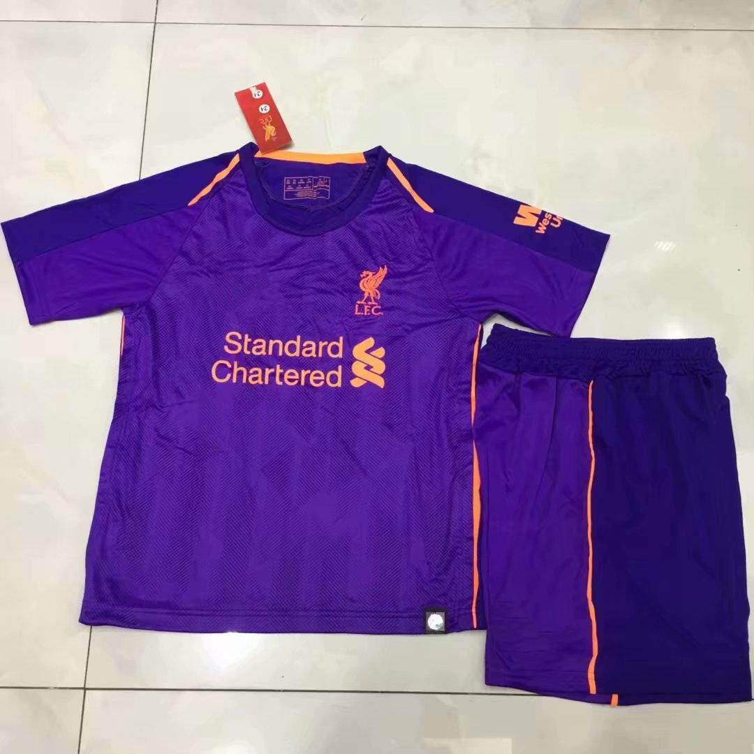 High Quality 18/19 LFC Children's Football Jersey Set || Grade:AAA+ High Quality 18/19 LFC Children's Football Jersey Set || Grade:AAA+