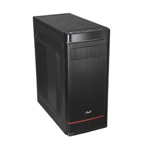 AVF ACSD573-BR Shieldo Black Series ATX Casing with 500W Power Supply (Black & Red) Malaysia