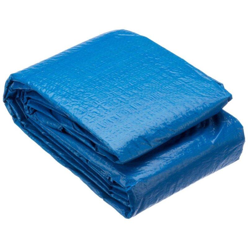 Awesome Orange Blue Waterproof Protection Canvas Sheet (6x9)