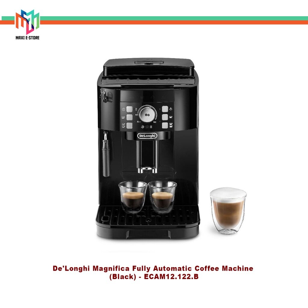 DeLonghi ECAM12 122 B Magnifica Fully Automatic Coffee Machine