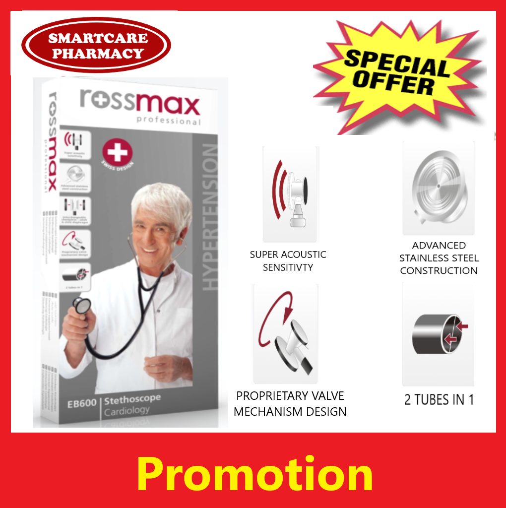 Rossmax Cardiology Stethoscope Eb Lazada