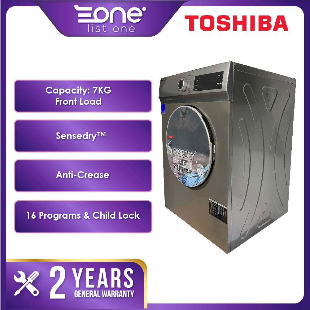 Toshiba Kg Air Vented Tumble Dryer Td H Sem Clothes Dryer Mesin