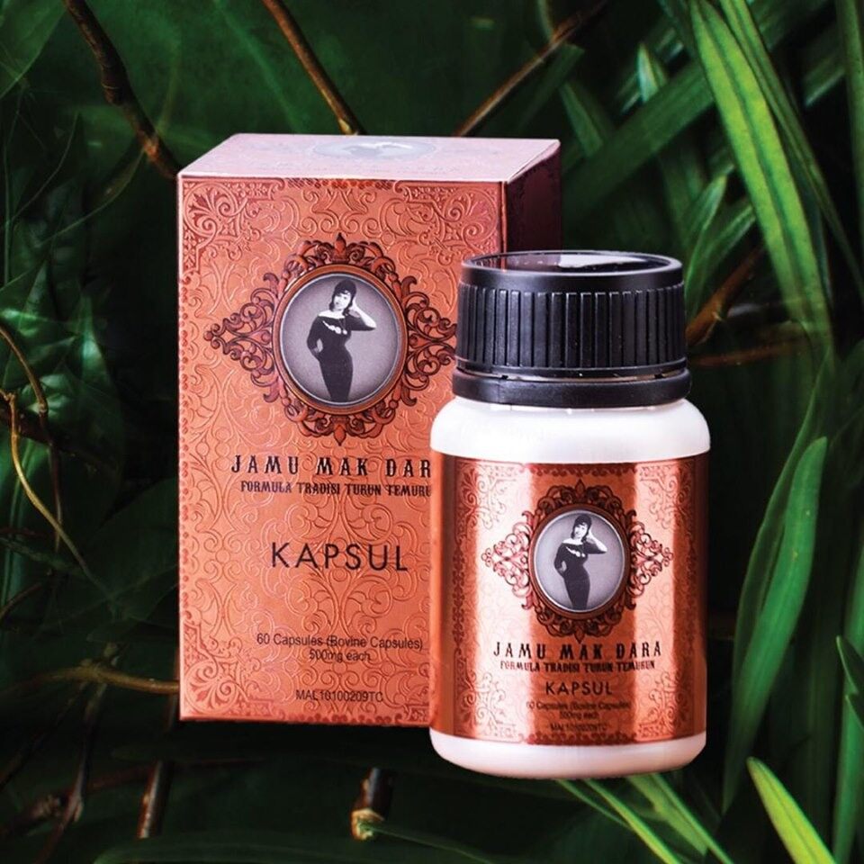 Kapsul Jamu Mak Dara Gold NEW PACKING Lazada