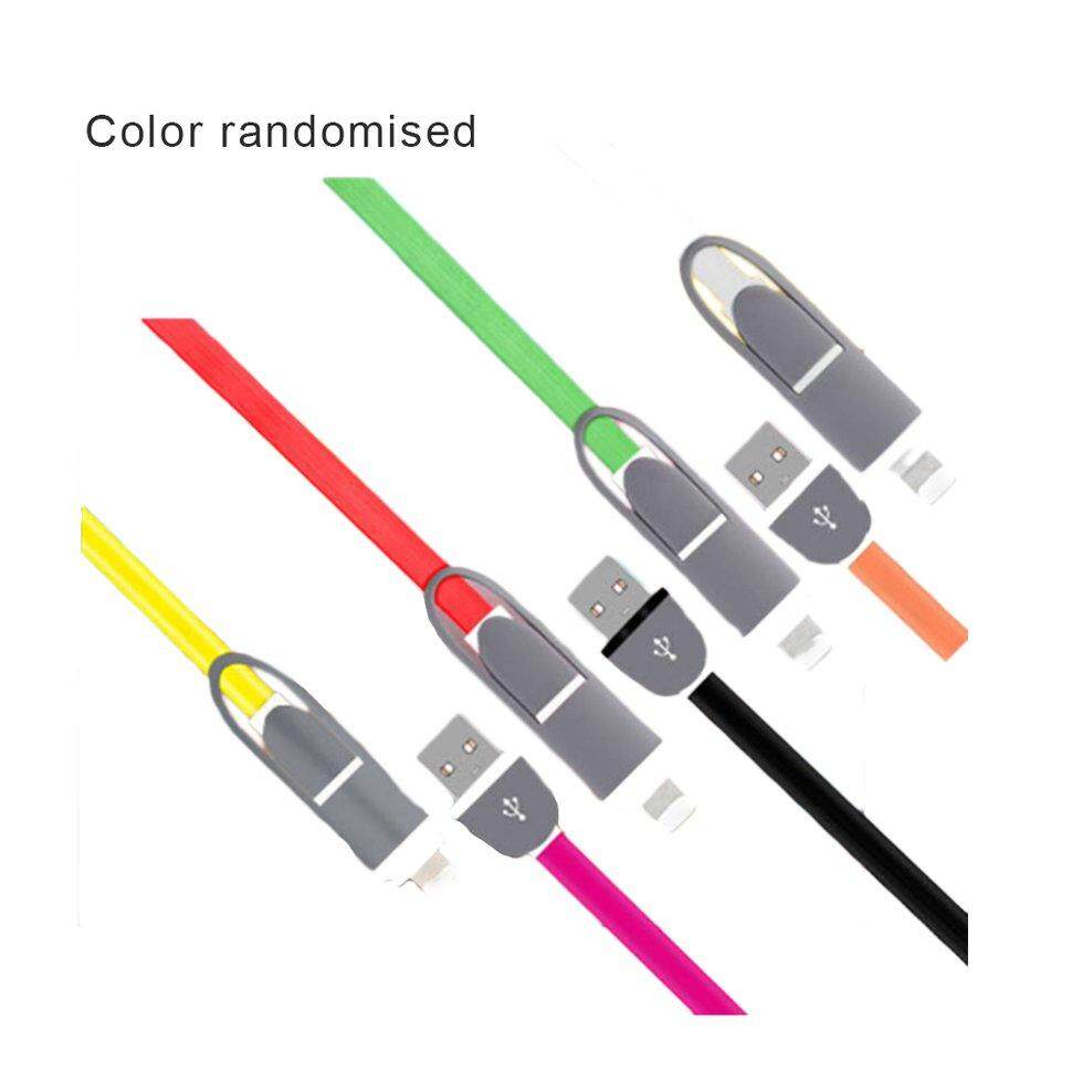 BGD ที่ชาร์จ USB คู่ข้อต่อไนลอน Braided สาย USB เป็นเส้นสำหรับ Android