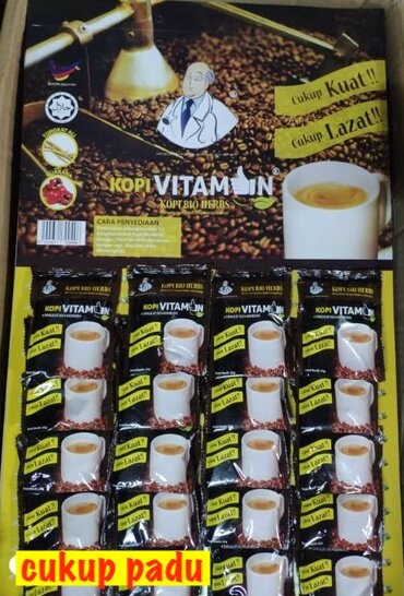 PADU Original Kopi Vitamin Bio Herbs Original Pracampuran Kopi Kuat