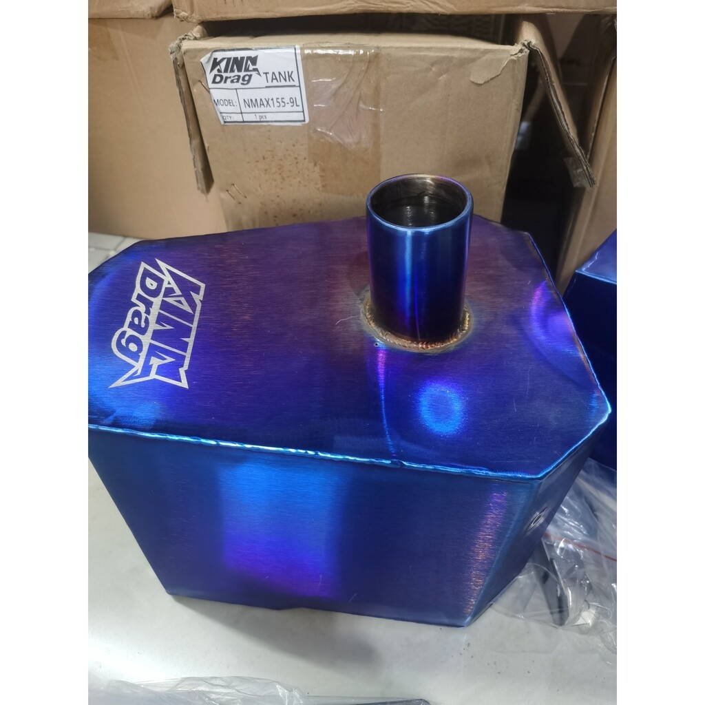 KING DRAG NMAX NVX V1 V2 FUEL 8 9 LITER FUEL TANK TITANIUM STANDARD