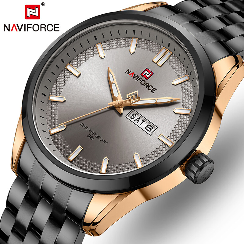 NAVIFORCE Top Luxury Original Brand Quartz Men S Fashion Business Sport