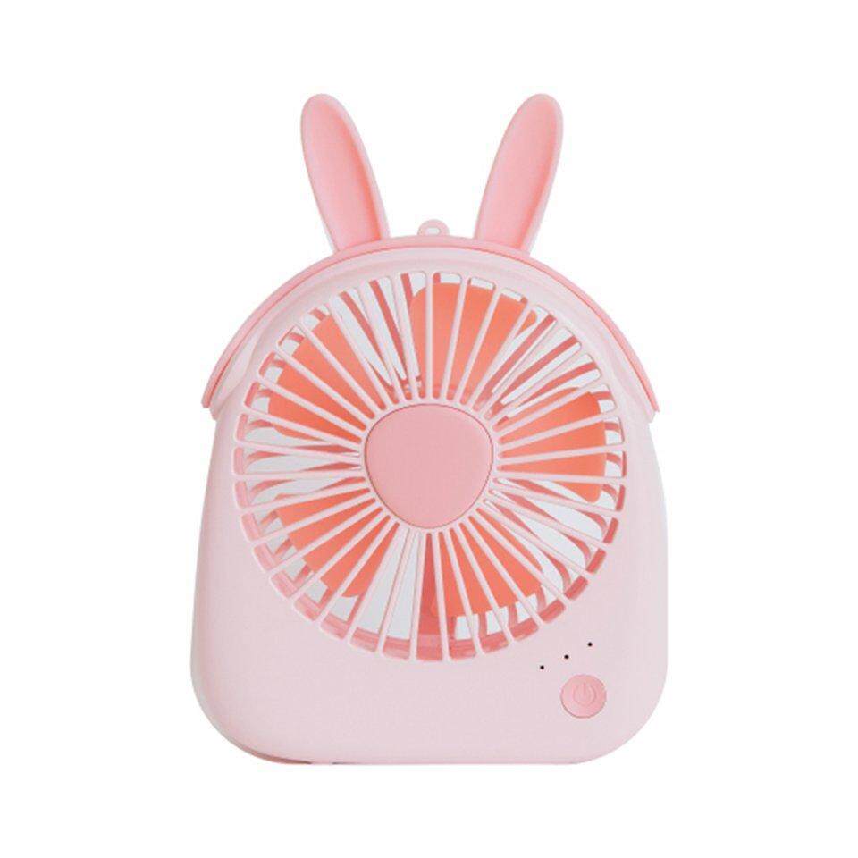 ขายบ้า USB Low Noise MINI พัดลมฤดูร้อนไฟฟ้ารูปสัตว์น่ารักพัดลมพัดลมแบบมือถือ