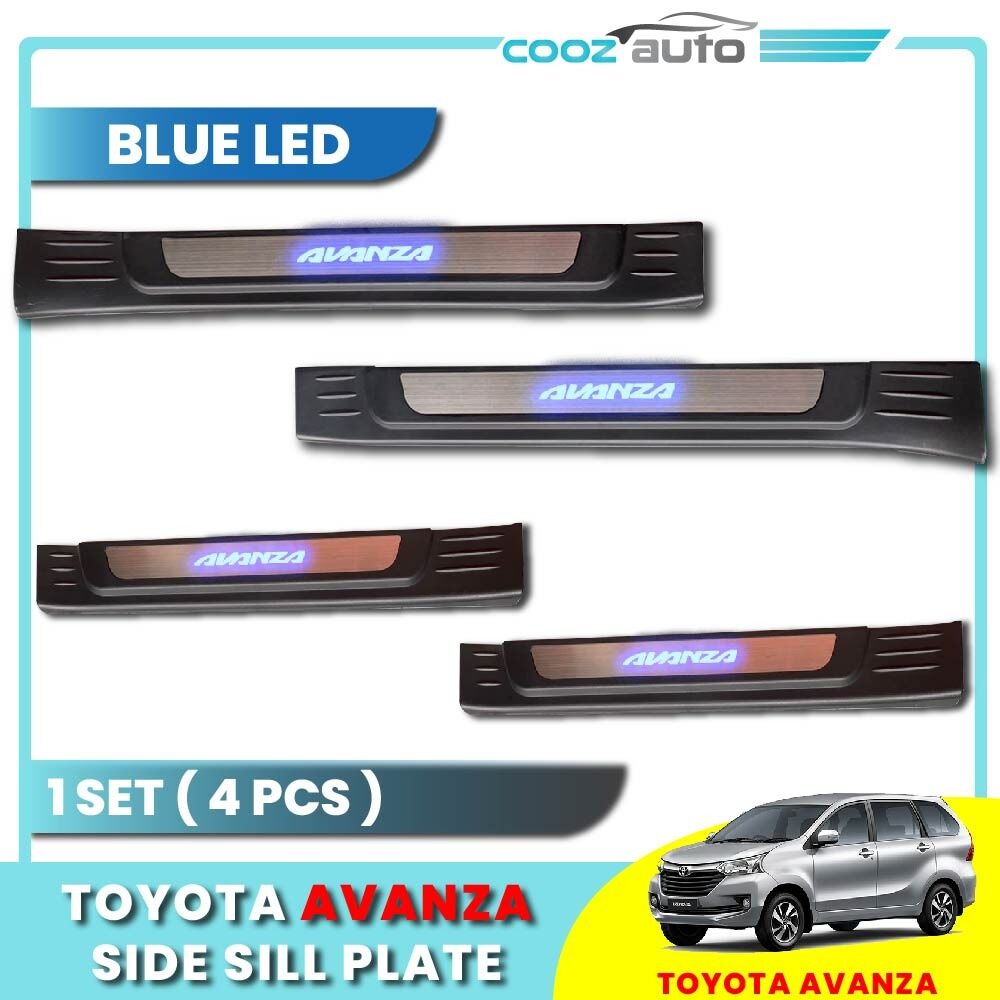 Toyota Avanza Led Door Side Sill Step Plates Lazada