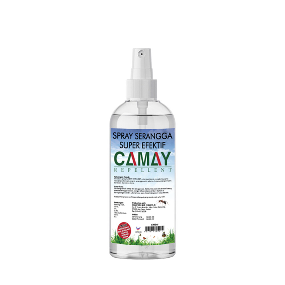 POODEE PETS Malaysia Camay Spray Repellent Semut Lipas Pepijat Lalat