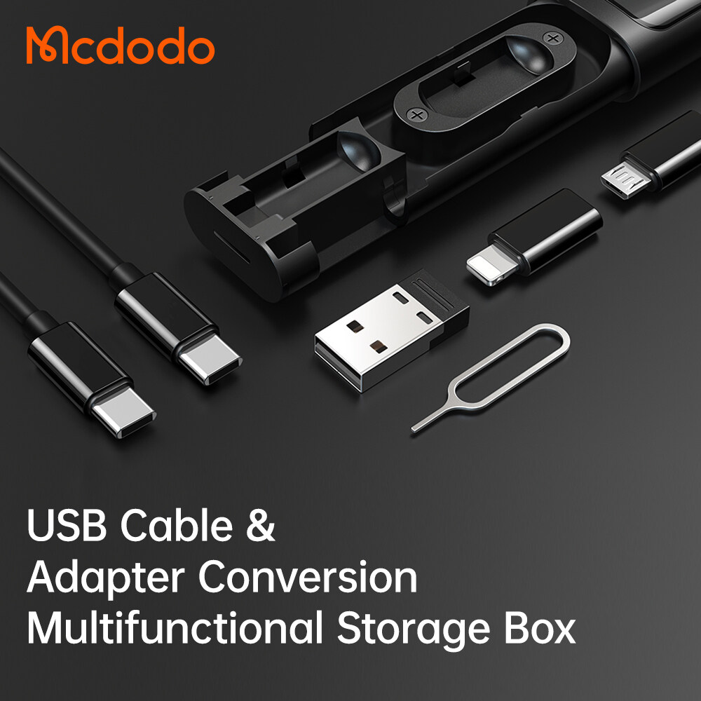 Mcdodo Multifunctional Digital Storage Box Usb C Cable W Type C Cable