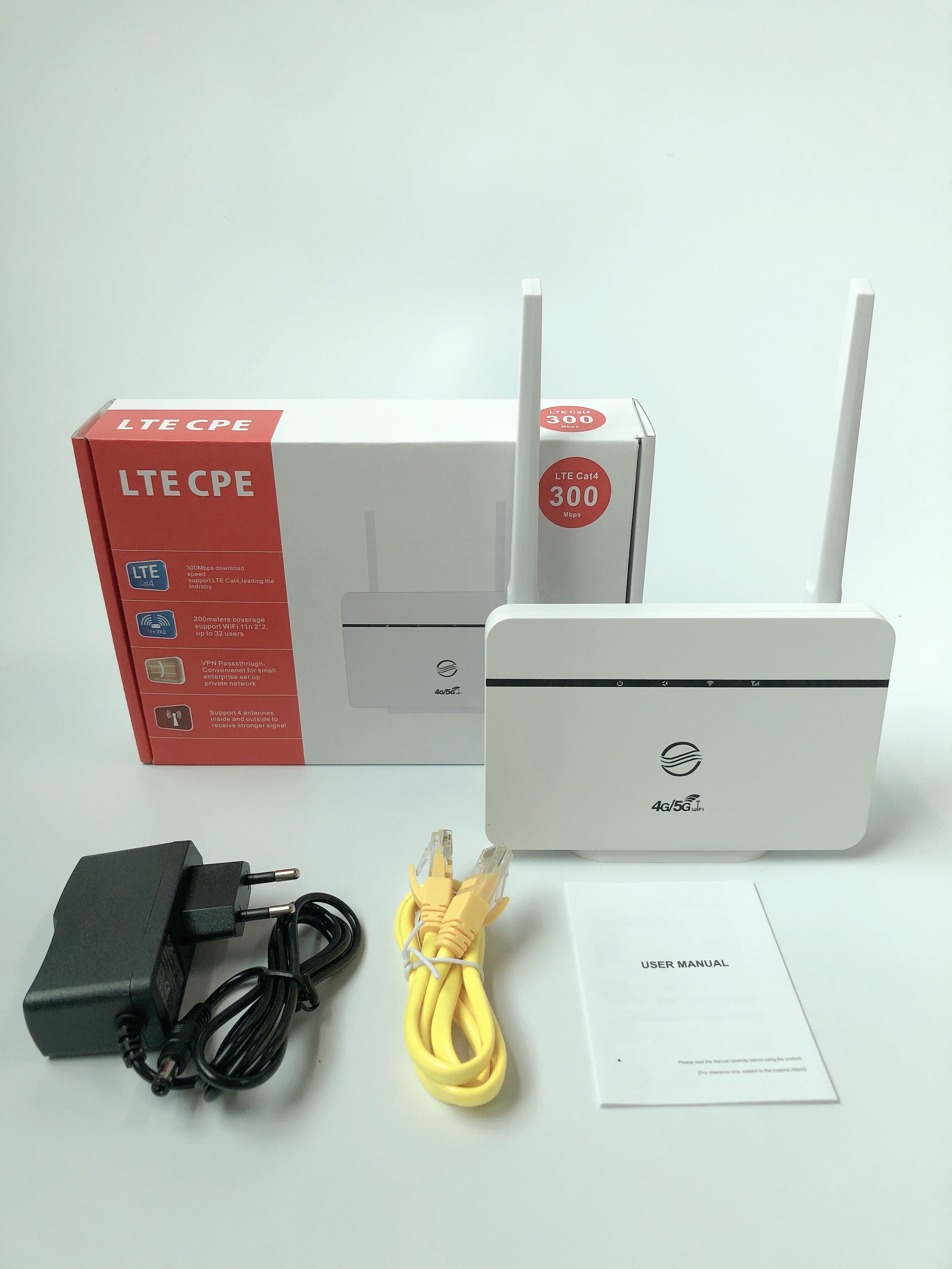 Modem Wifi Router Modified Unlocked Unlimited Data Hotspot 300Mbps 4G