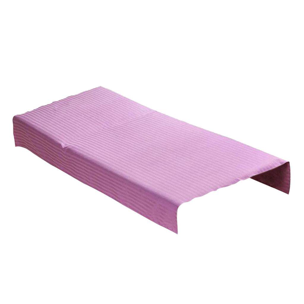 BolehDeals Tím Sọc Làm Đẹp GiườNg Massage Bàn Salon Spa Cotton Sheet