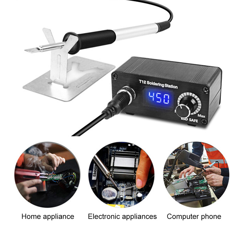 T12 Soldering Station Quick Heating Electric Welding Iron Tips With