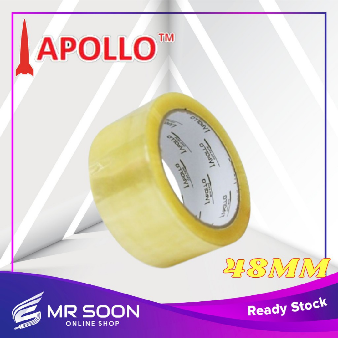 Apollo Opp Tape Mm X Y Or Y Transparent Tape Cellotape Salotape