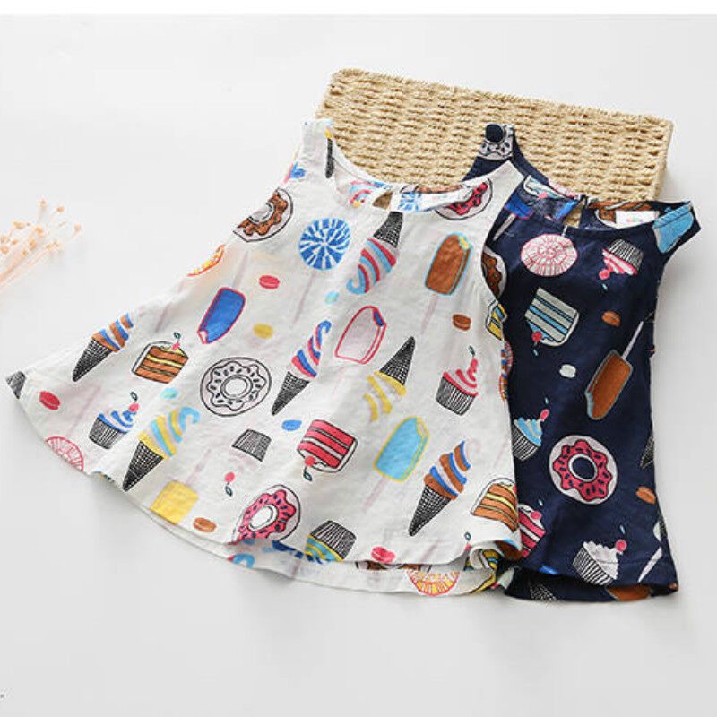 Đầm Linen 3 tầng