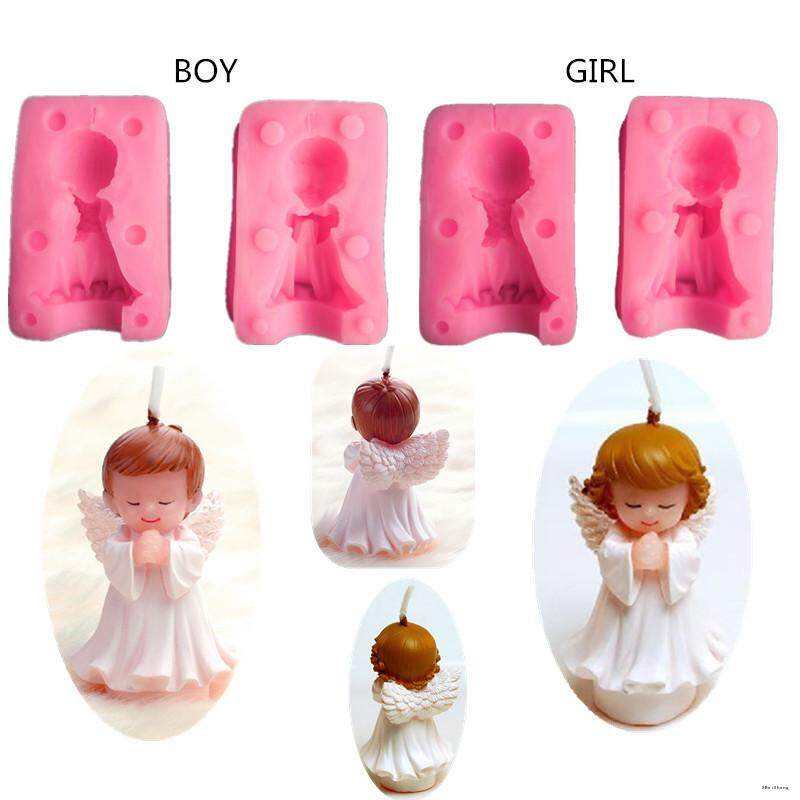 Eau 2 Pcs/set Tiga Dimensi Kecil Angel Boy Girl Semprotan Penetes RDA Cetakan