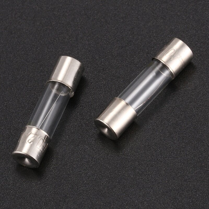 10Pcs 250V 0 2A 200mA Quick Fast Blow Glass Fuses Tubes 5mm X 20mm