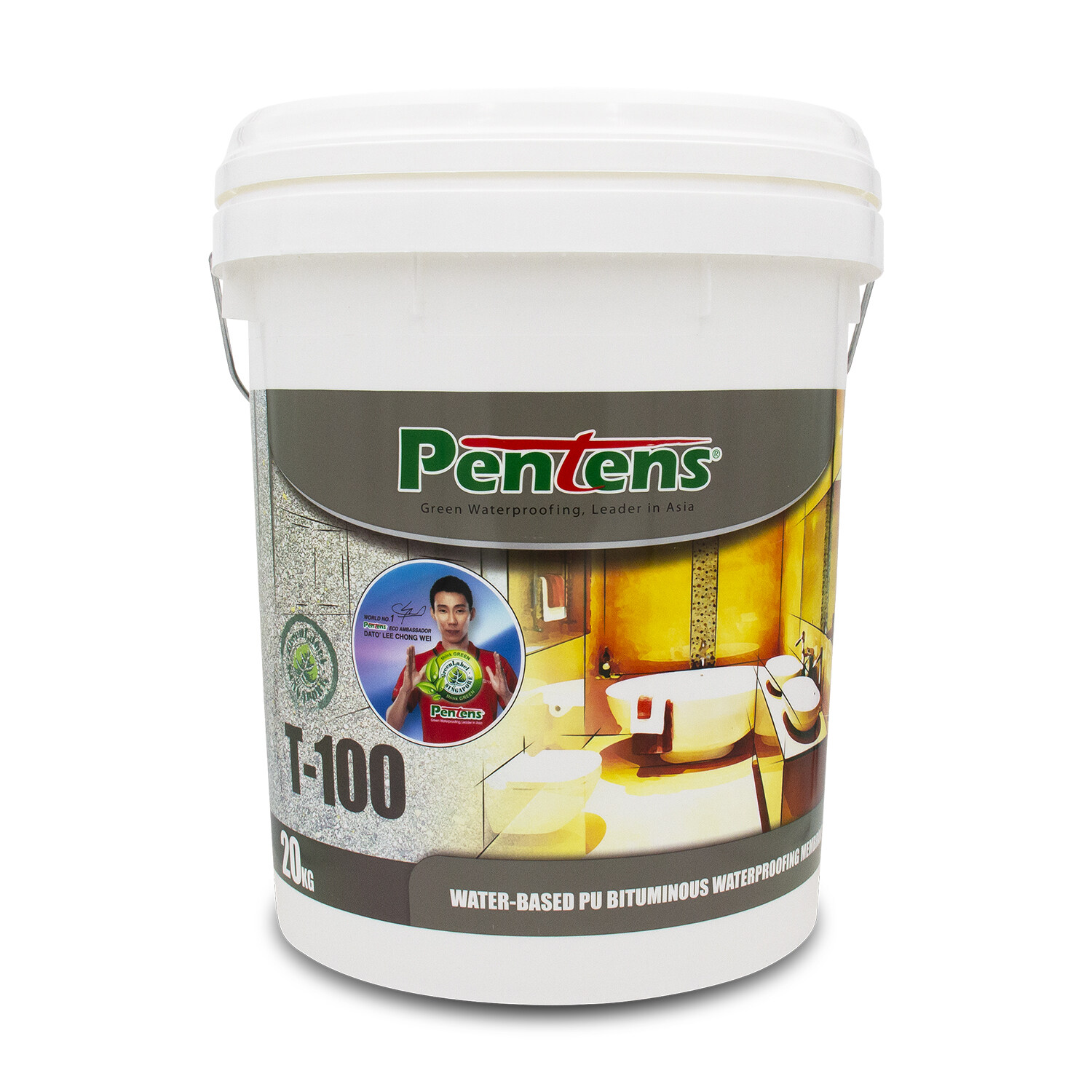 Pentens T Kg Water Based Pu Bituminous Waterproofing Membrane T