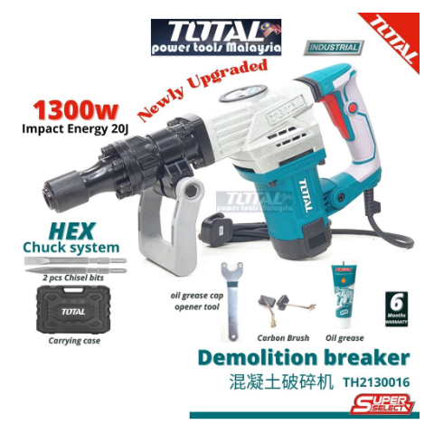 Total Th W Demolition Breaker Sds Hex Total Newly Upgraded