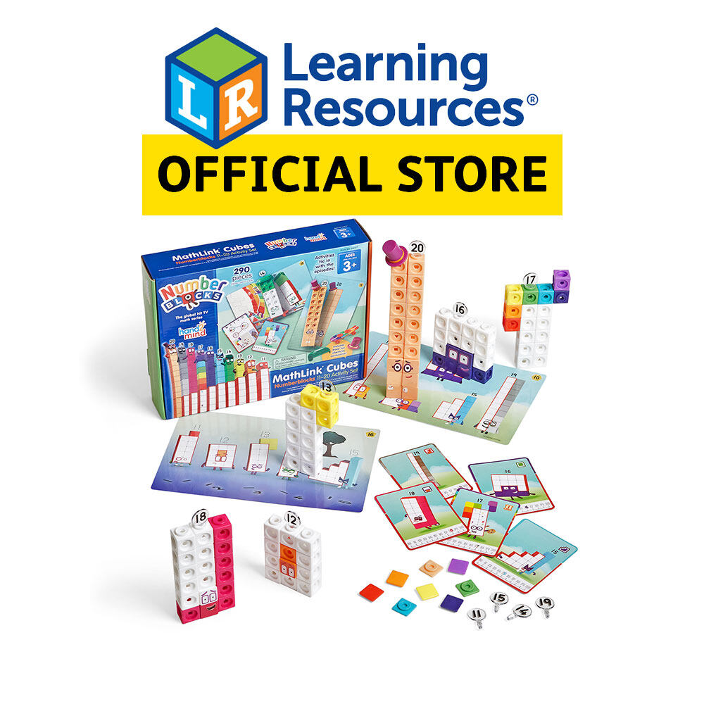 Learning Resources Numberblocks Mathlink Cubes Activity Set By