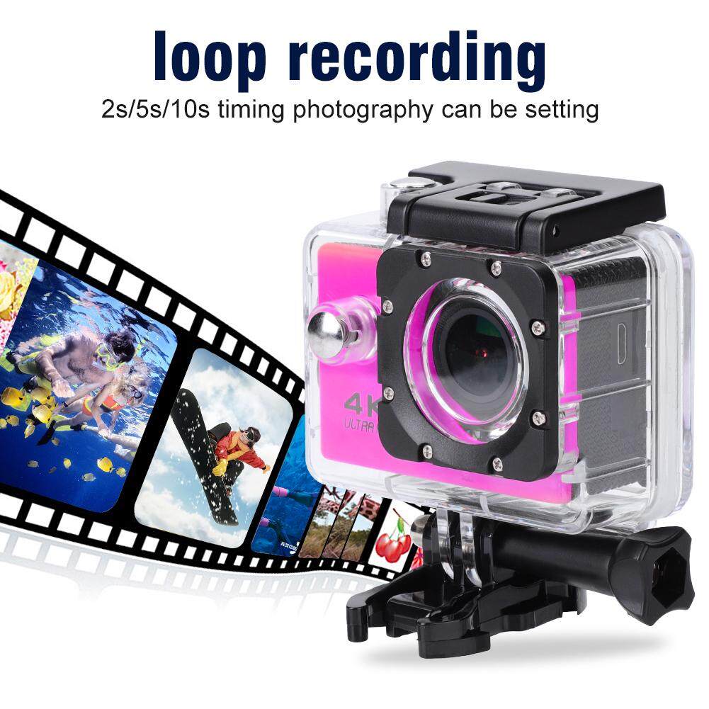 กล้องเพื่อการกีฬา 4 K 170 ? มุมกว้าง HD WiFi กีฬากันน้ำอุปกรณ์เสริมกล้องถ่ายรูปชุด กล้องเพื่อการกีฬา 4 K 170 ? มุมกว้าง HD WiFi กีฬากันน้ำอุปกรณ์เสริมกล้องถ่ายรูปชุด